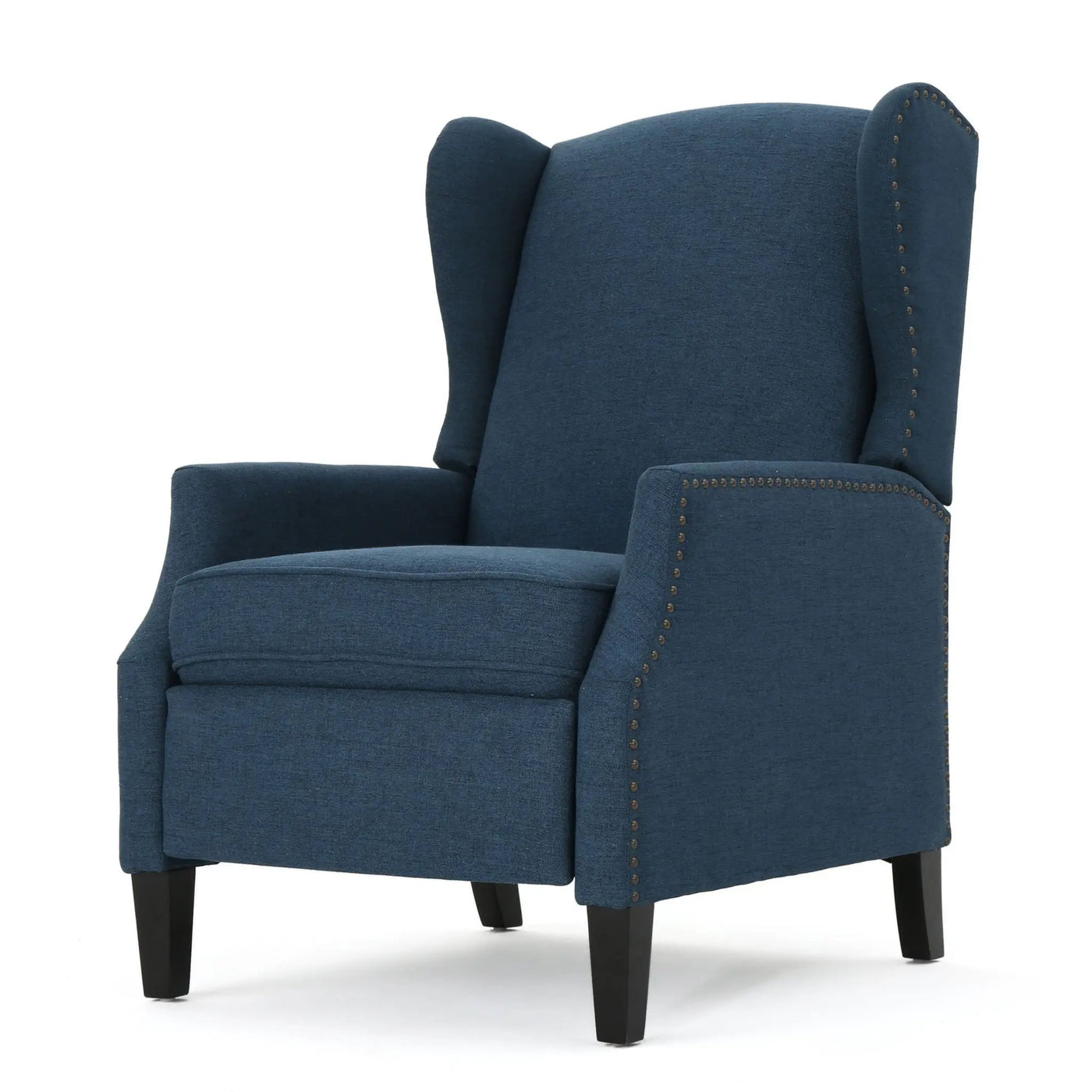 Westeros Wing Back Fabric Upholstered Recliner by Unique Piece Furniture
