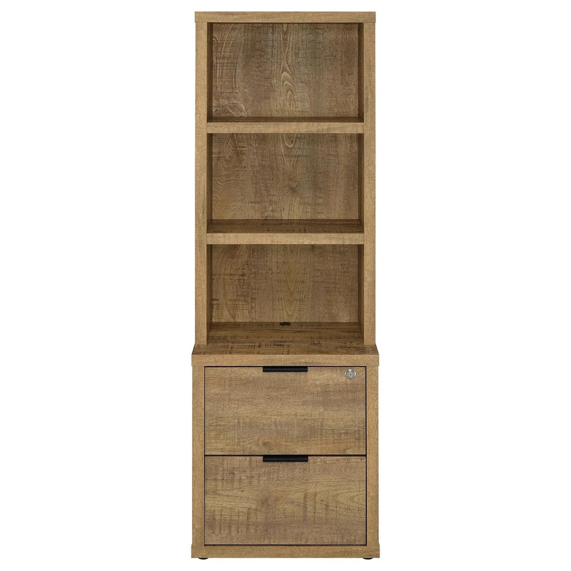 Westpark 3-piece Wall Unit Bookcase Set with USB Mango by Unique Piece Furniture