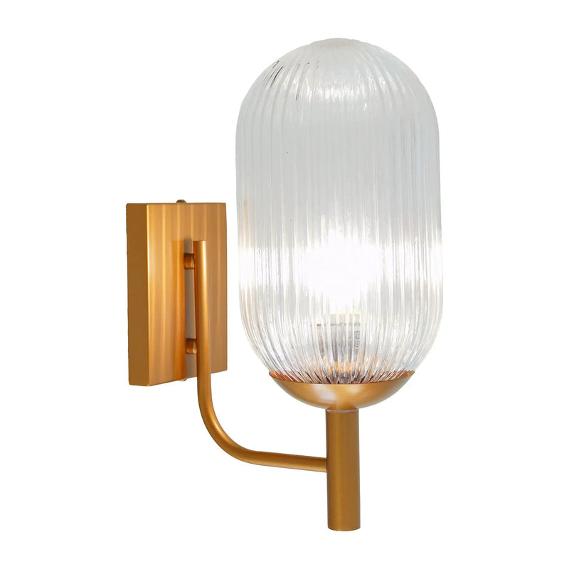 Dewdrop Wall Lamp - Bronze and Clear by HouseOfZazla