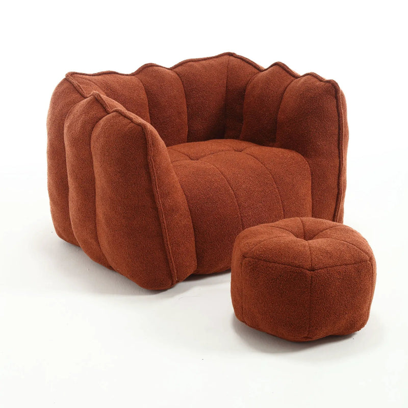 Soft Bean Bag Chair With High Resilient Foam by HouseOfZazla