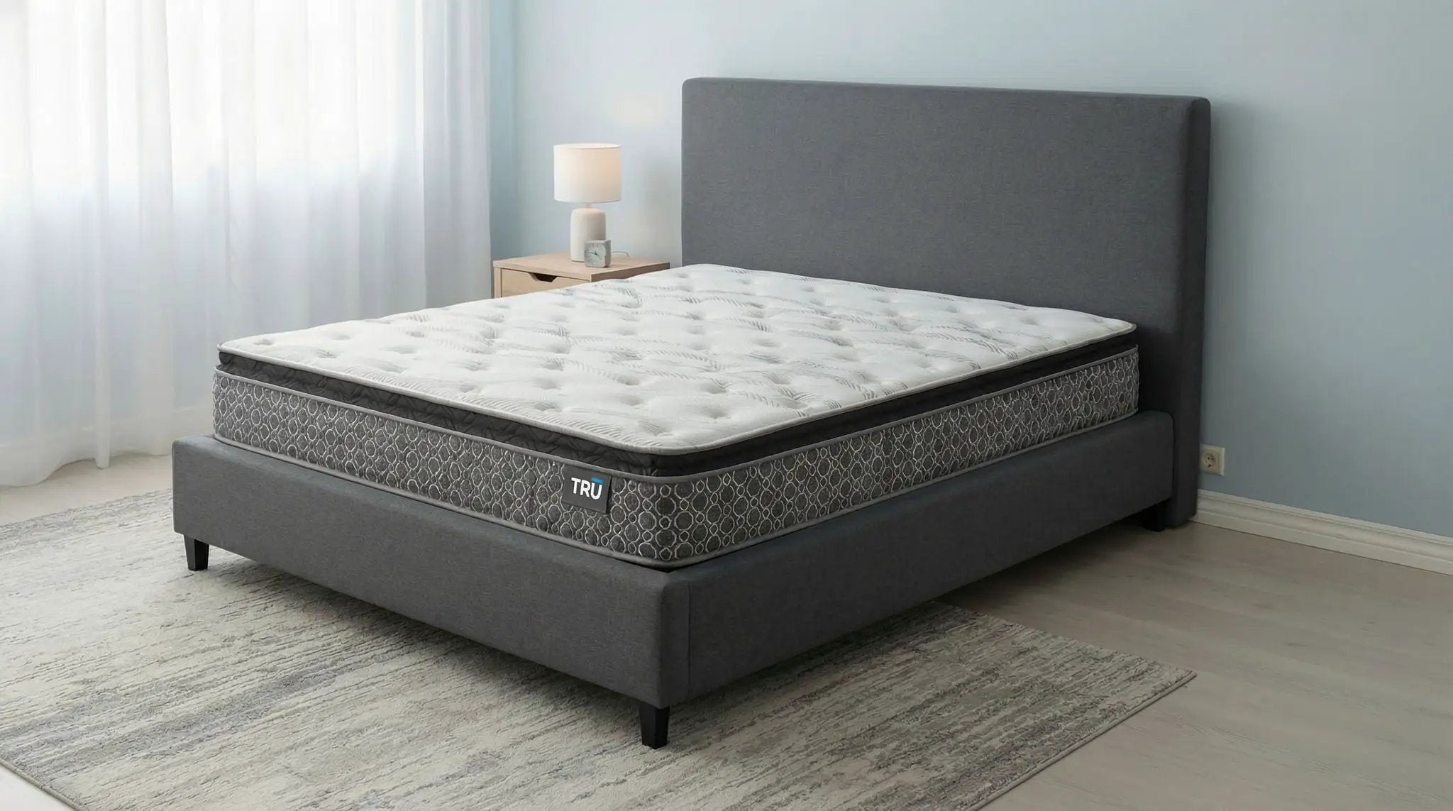 Hayes 11-inch Twin Pillow Top Memory Foam Hybrid Mattress by Unique Piece Furniture