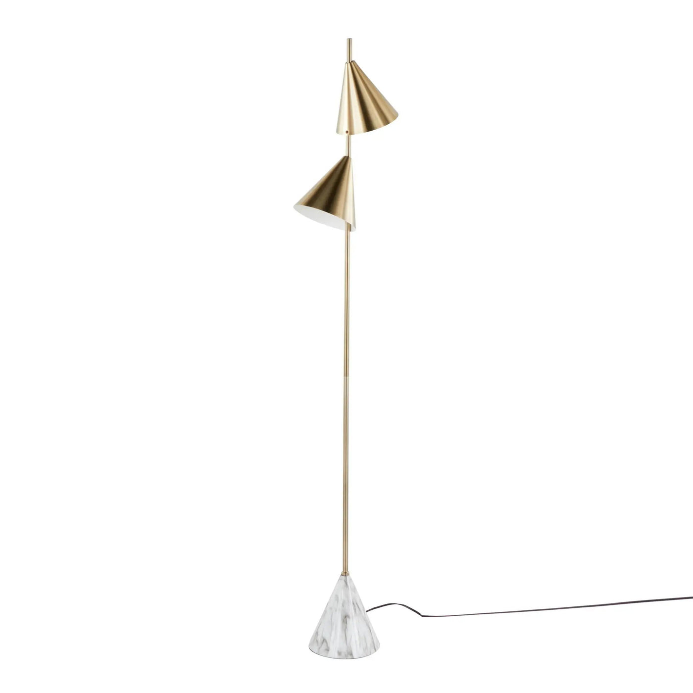 Cone - Contemporary Contemporary Design Floor Lamp by HouseOfZazla