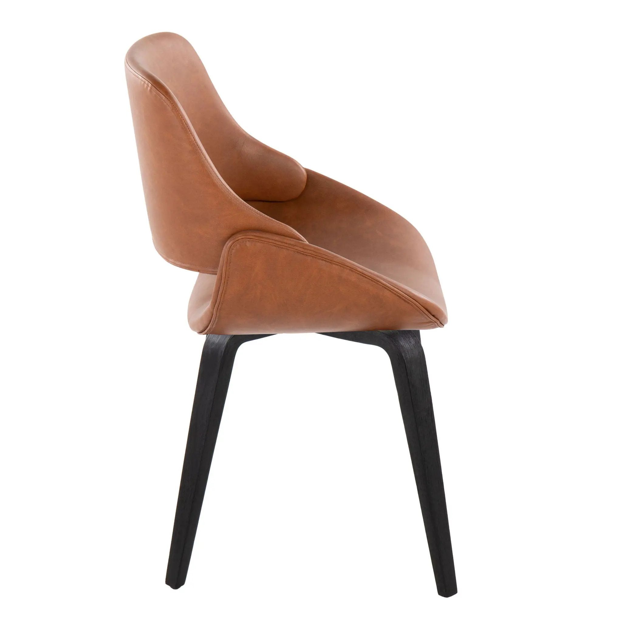 Fabrico - Mid Century Modern Comfortable Design Dining Chair (Set of 2) by HouseOfZazla