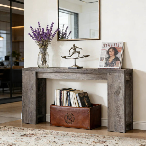 Wood Entryway Console Table, Console Table, Side Table