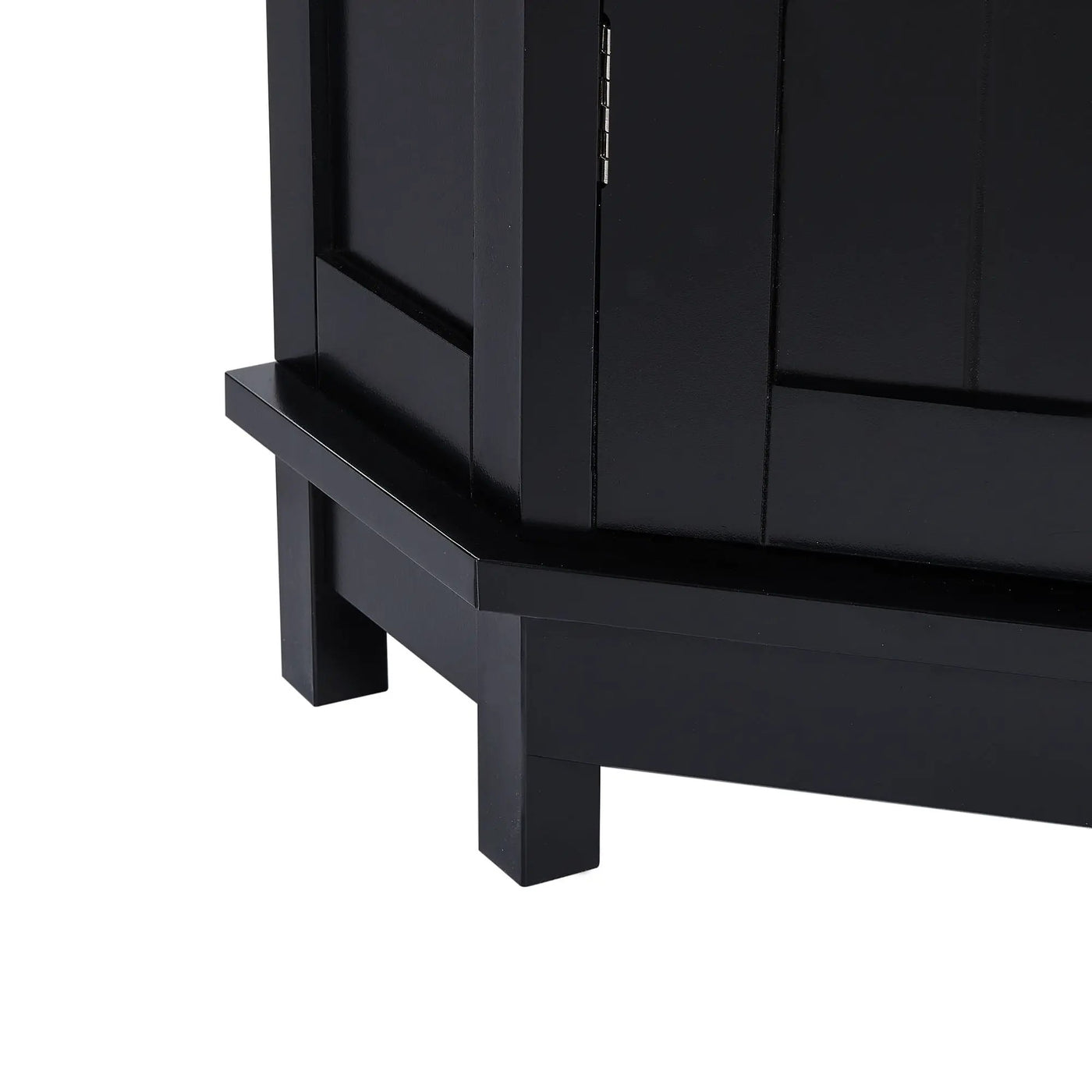Bathroom Cabinet Triangle Corner Storage Cabinet With Adjustable Shelf Modern Style by HouseOfZazla