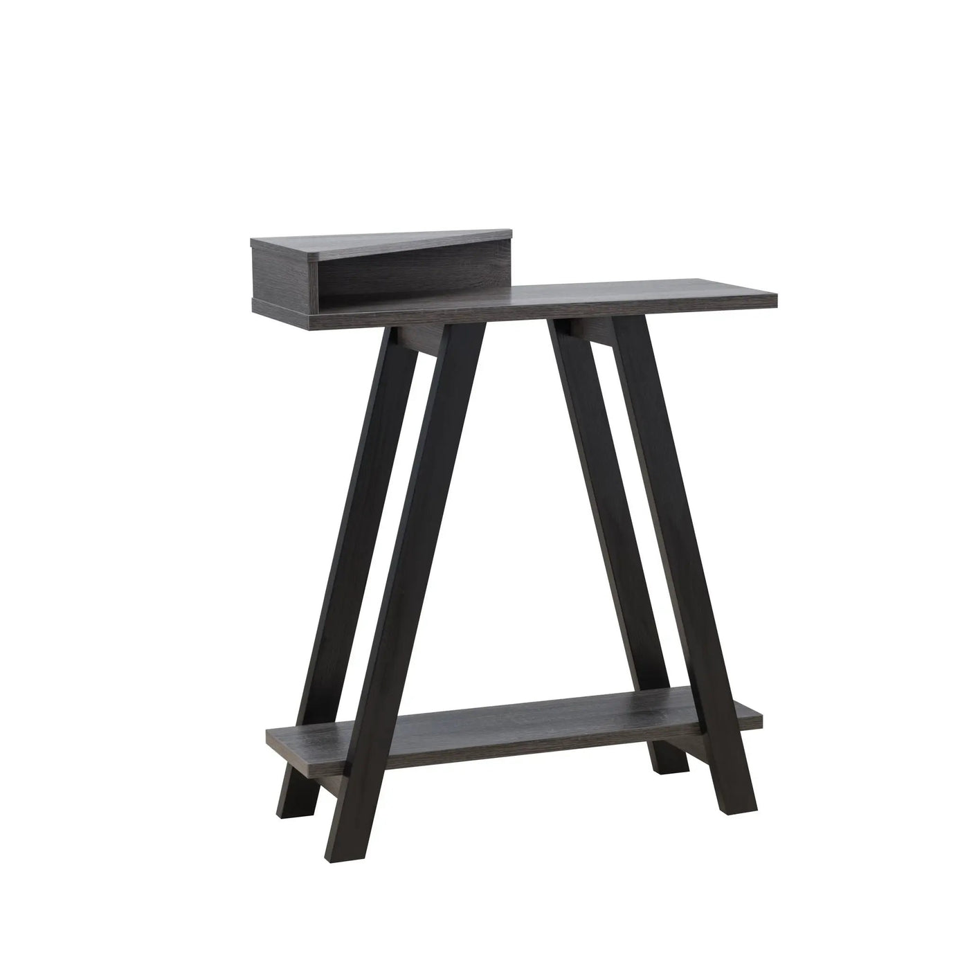 Contemporary Console Table With Two Shelves by HouseOfZazla