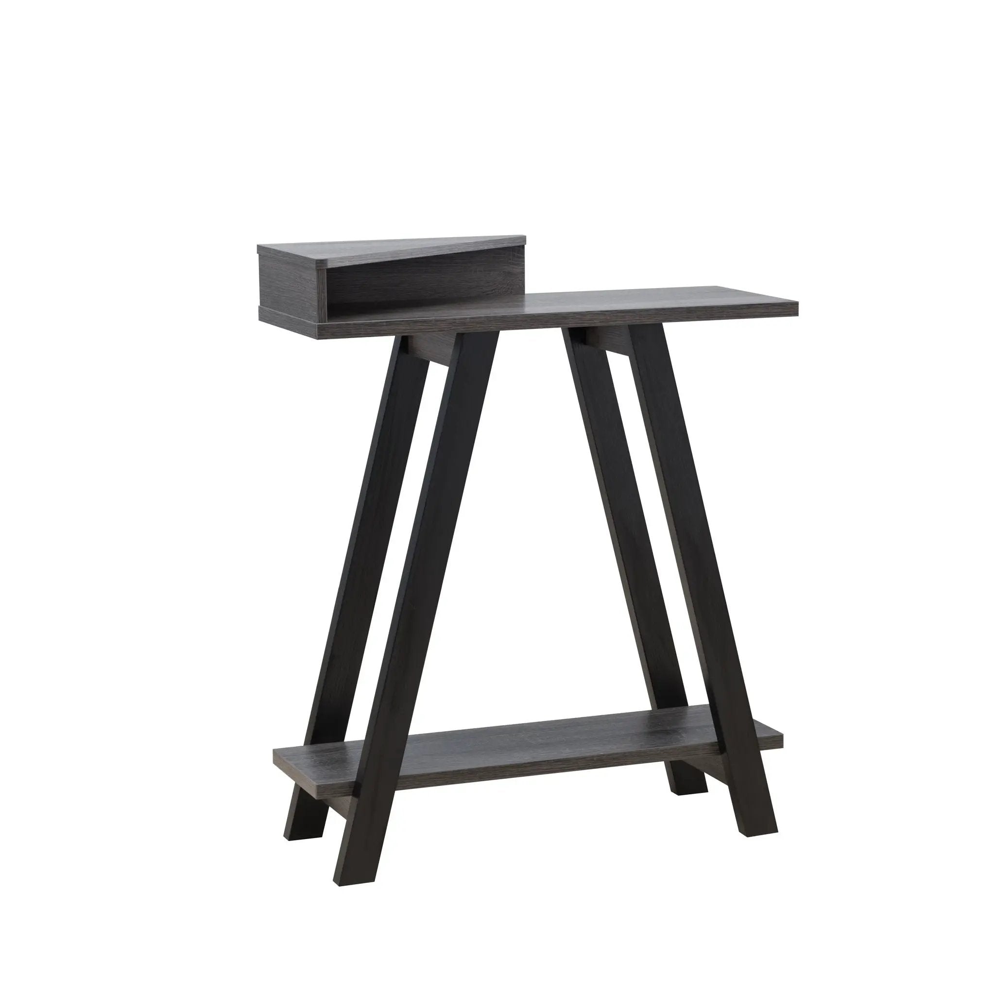 Contemporary Console Table With Two Shelves by HouseOfZazla