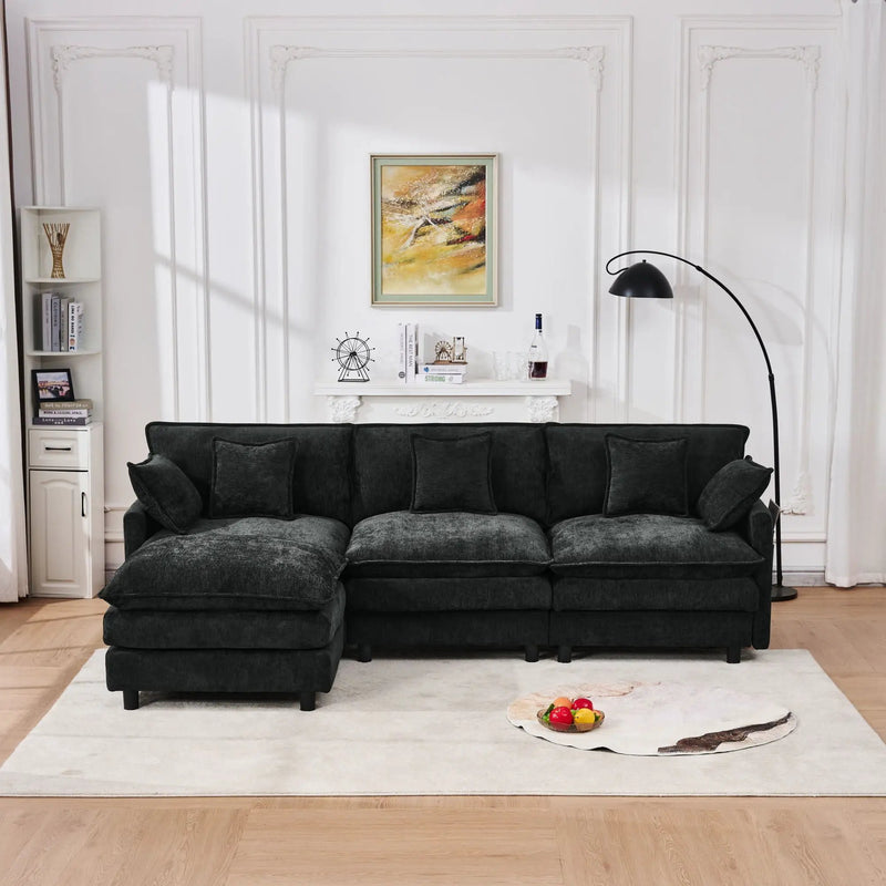 Sofa With Modular Design by HouseOfZazla