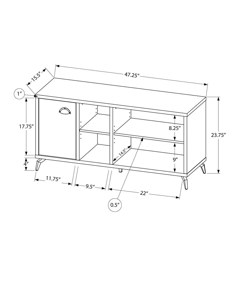 TV Stand, Console, Media Entertainment Center, Storage Cabinet, Contemporary & Modern by Unique Piece Furniture