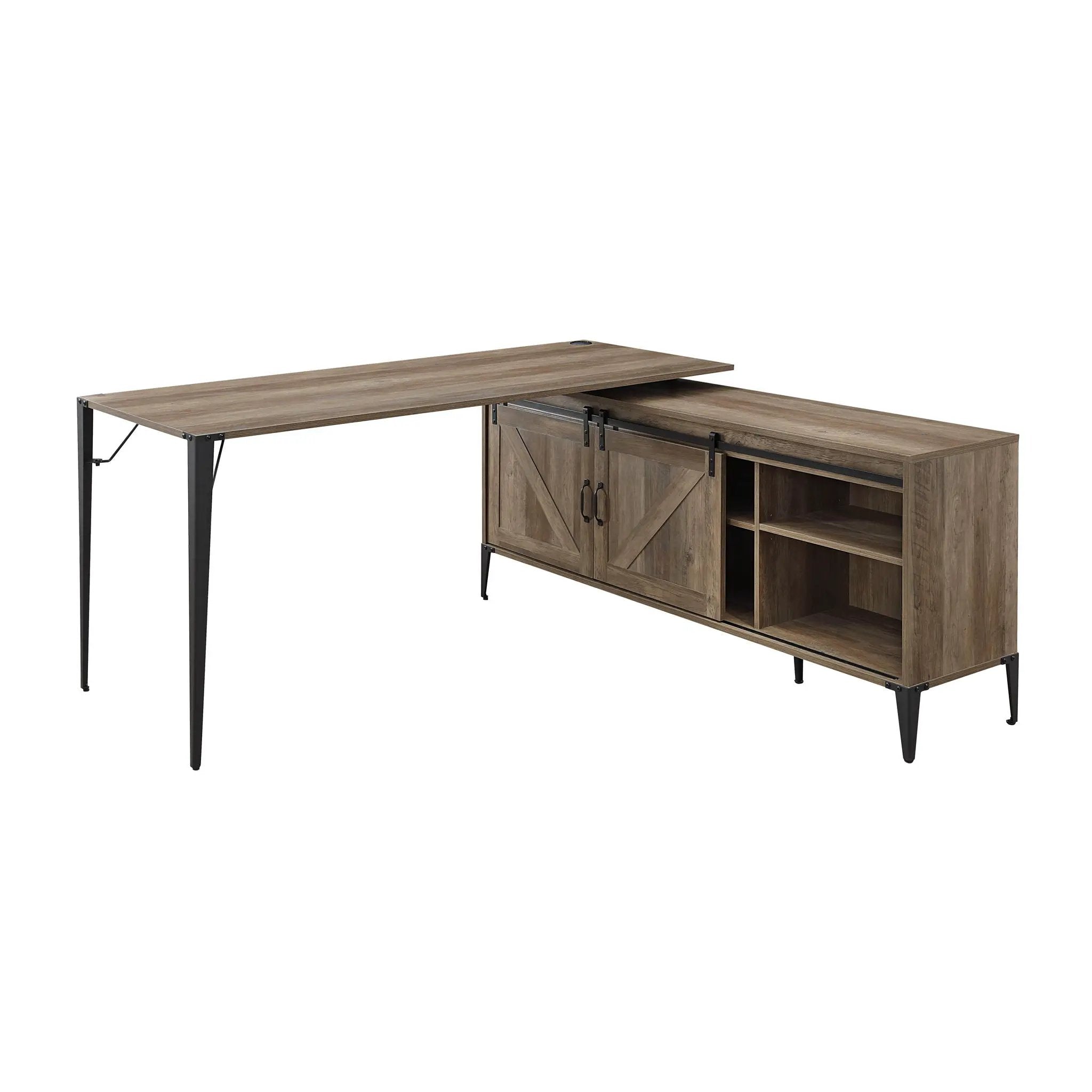 Zakwani - Writing Desk w/USB by Unique Piece Furniture
