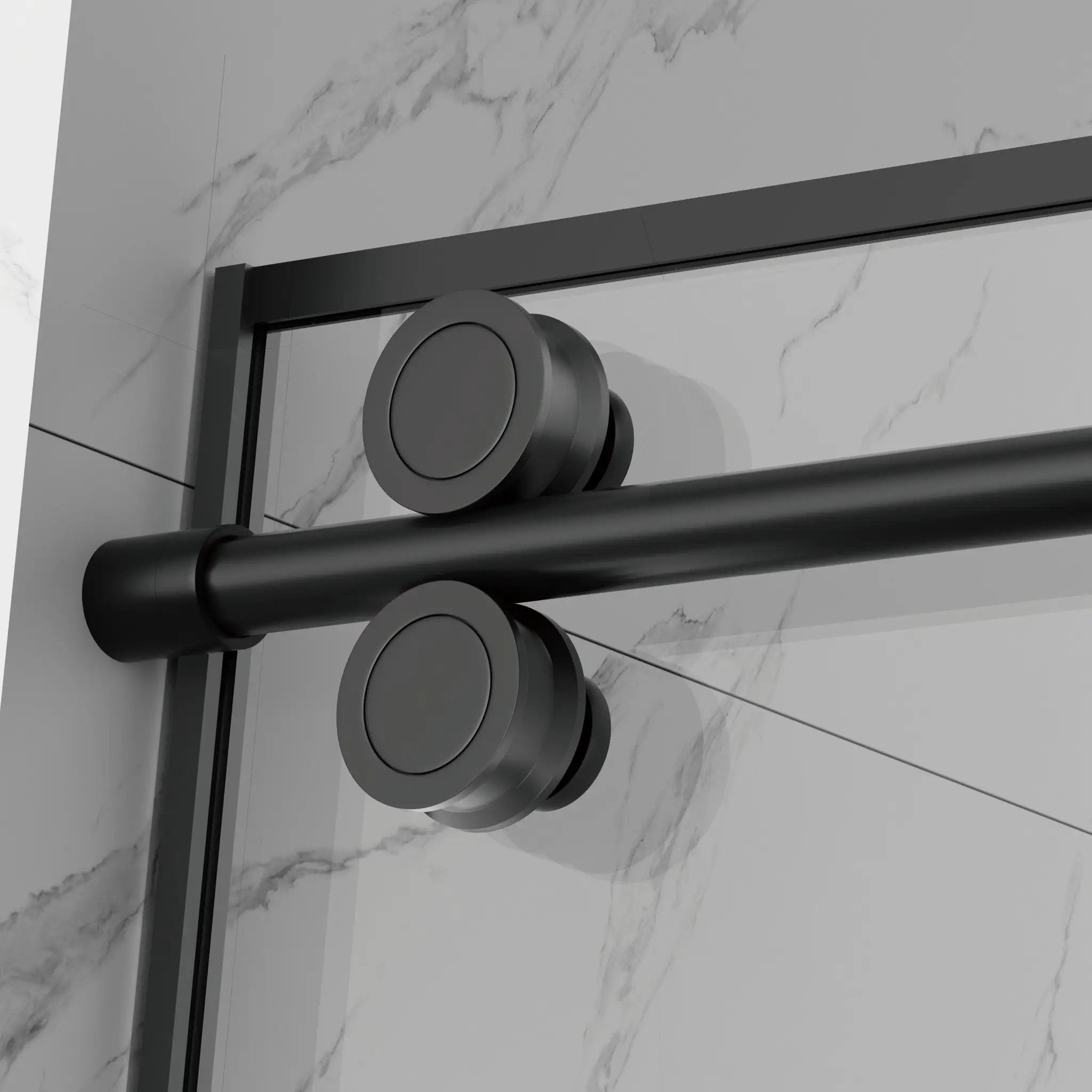 Matte Shower Doors - 56-60" W x 72" H by HouseOfZazla