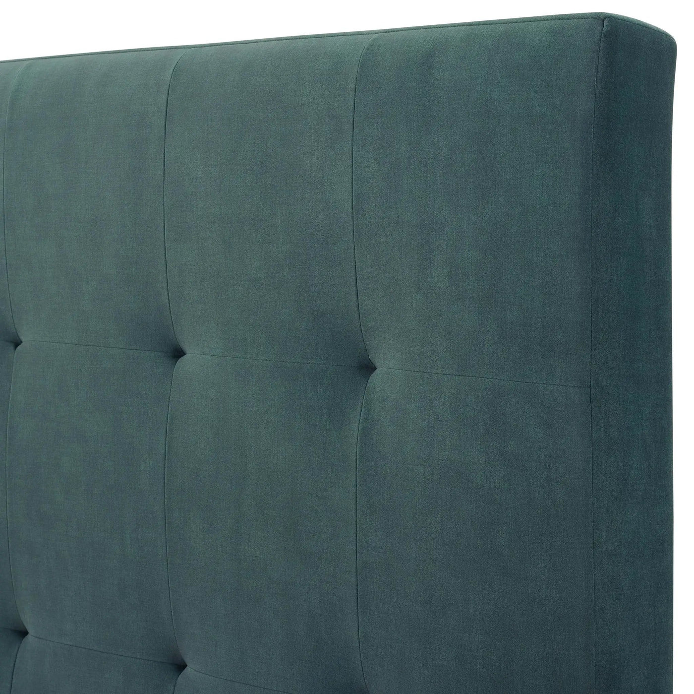 Tufted Upholstered Headboard Platform Bed by HouseOfZazla