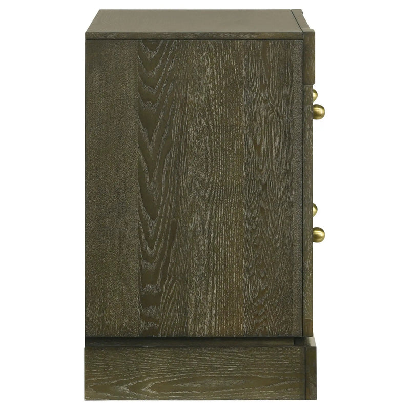 Sundance - 2 Drawer Nightstand - Dark Brown