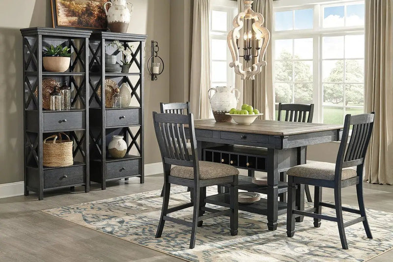 Tyler Creek - Counter Height Table Set by Unique Piece Furniture