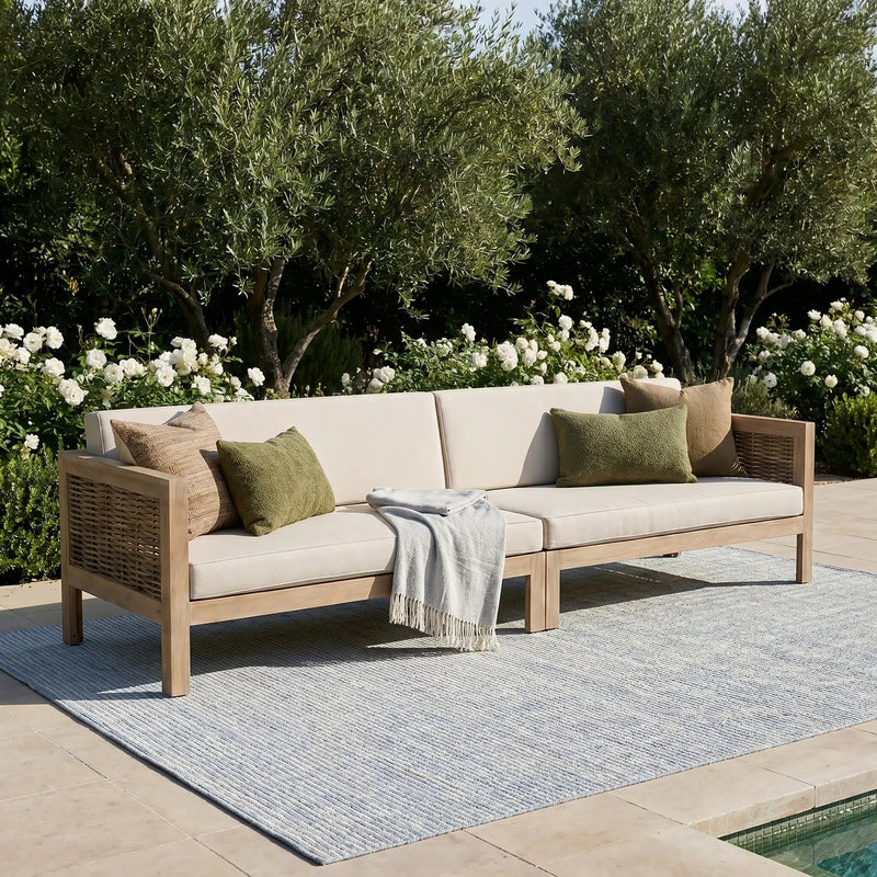 Emir Acacia 4 Seater Sofa Set by HouseOfZazla