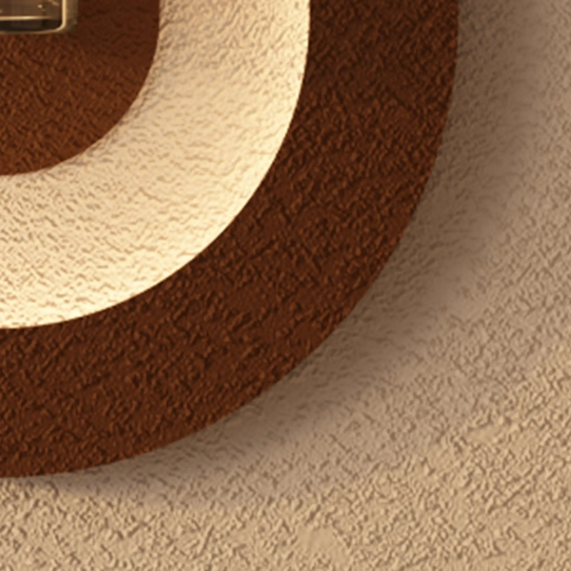 Adjustable LED Sandstone Wall Decor With Simulated Plants 3D Art Sculpture, Glass Vase & Rabbit Statue, Remote Control - Light Coffee by Unique Piece Furniture