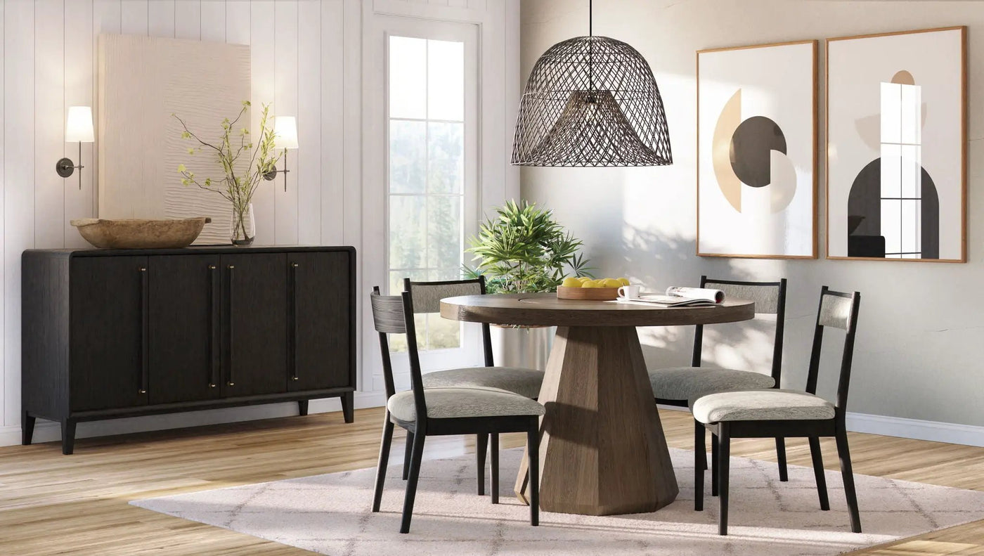 Elegant Round Dining Table by HouseOfZazla