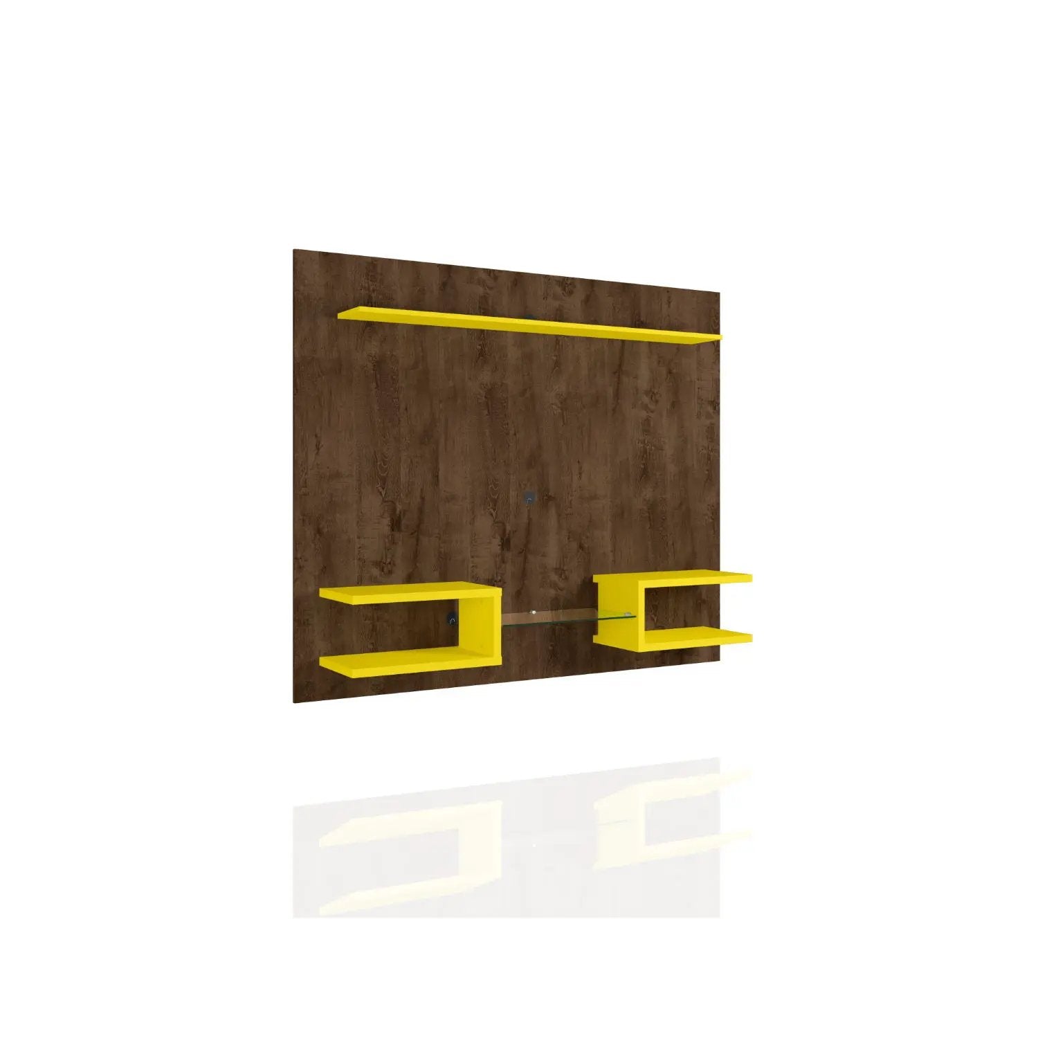 Plaza - TV Panel With Decorative Shelves by HouseOfZazla