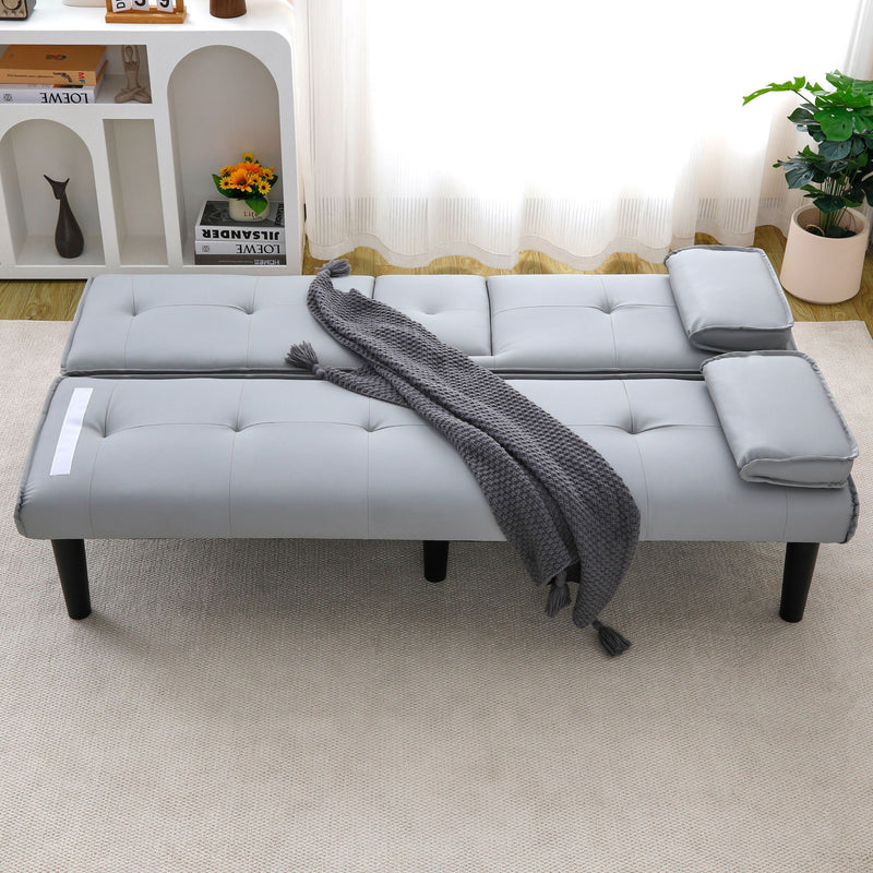 Sofa Bed With Foldable Design And Cup Holder by HouseOfZazla