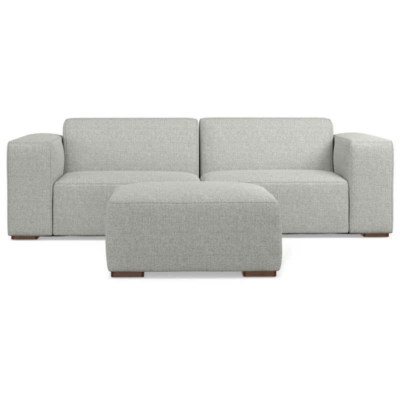 Rex - Handcrafted Sectional Sofa And Ottoman by Unique Piece Furniture