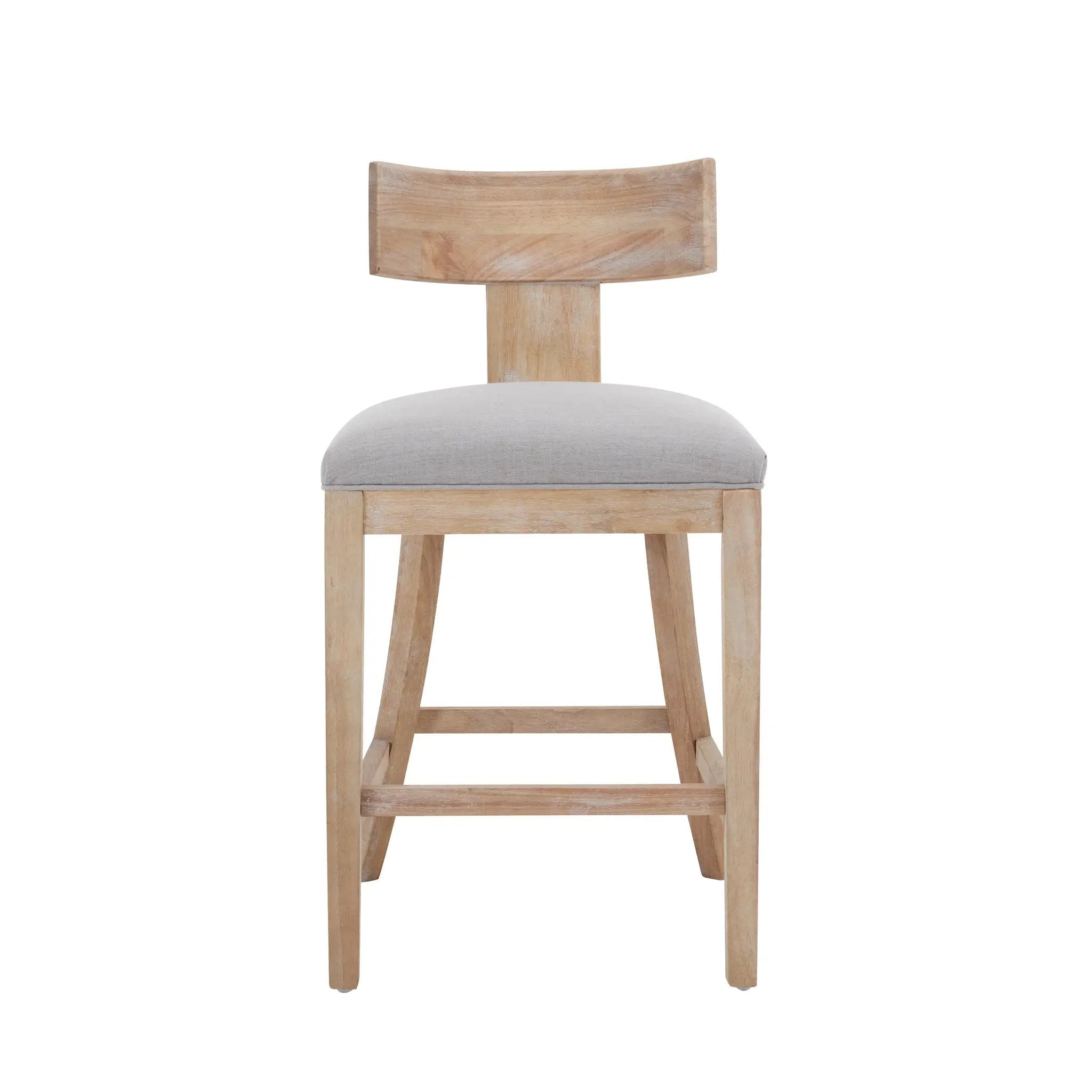 27" Counter Stools Set of 2, Upholstered Counter Height Bar Stools by HouseOfZazla