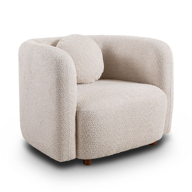Japandi Style Accent Square Chair by HouseOfZazla
