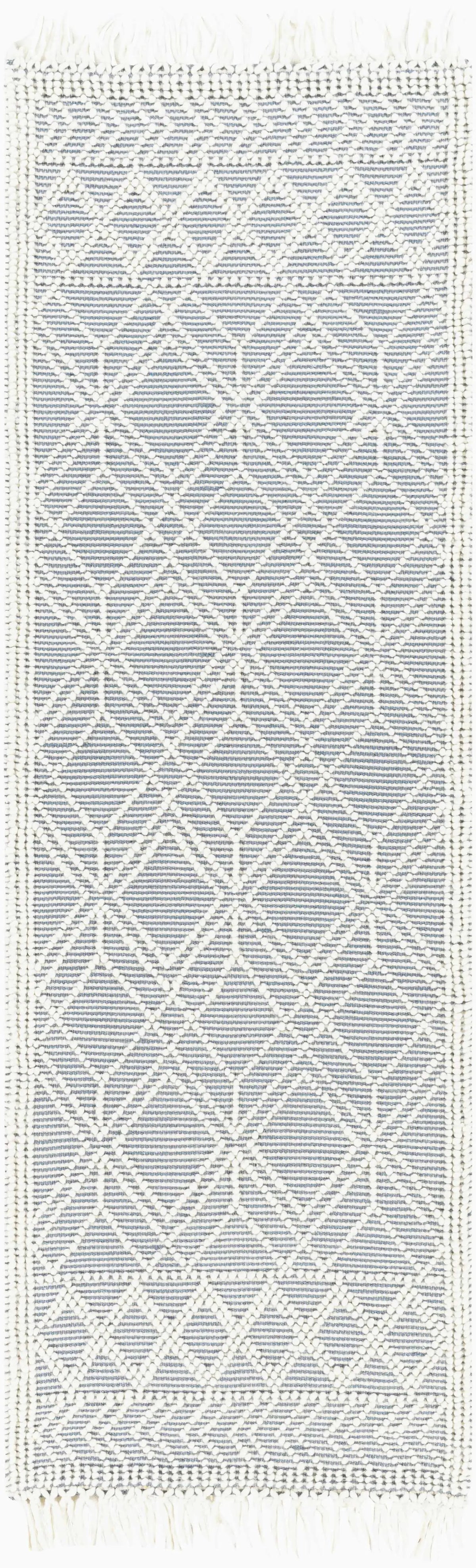Ramsbury Ivory & Blue Area Rug by Hauteloom