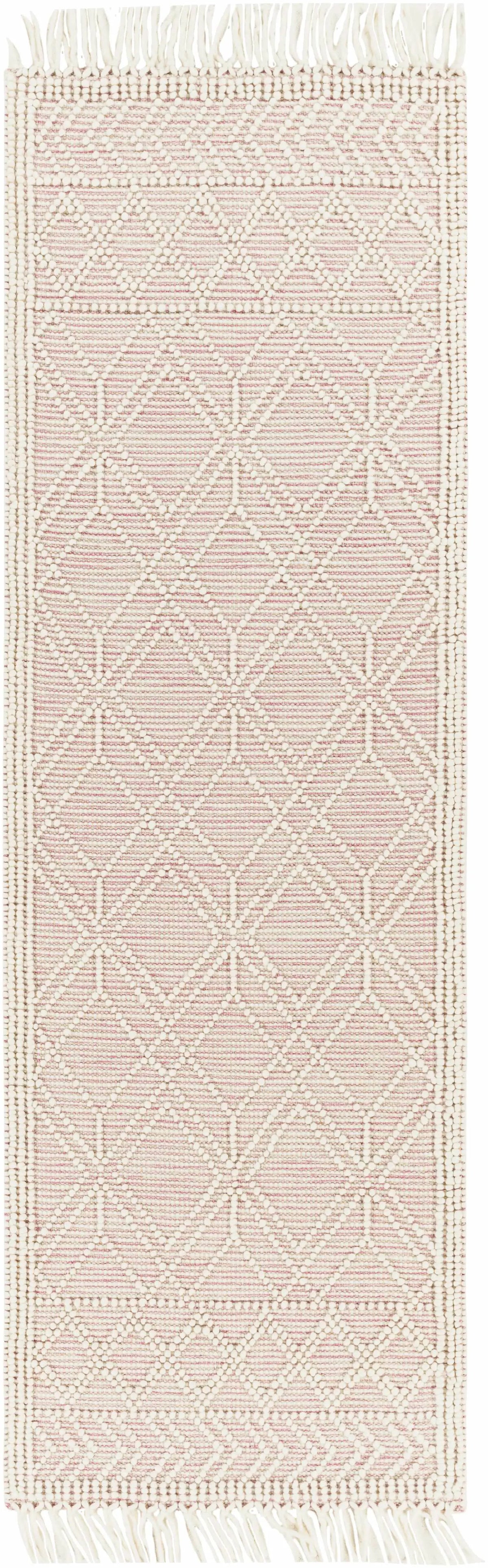 Ramsbury Pink Area Rug by Hauteloom
