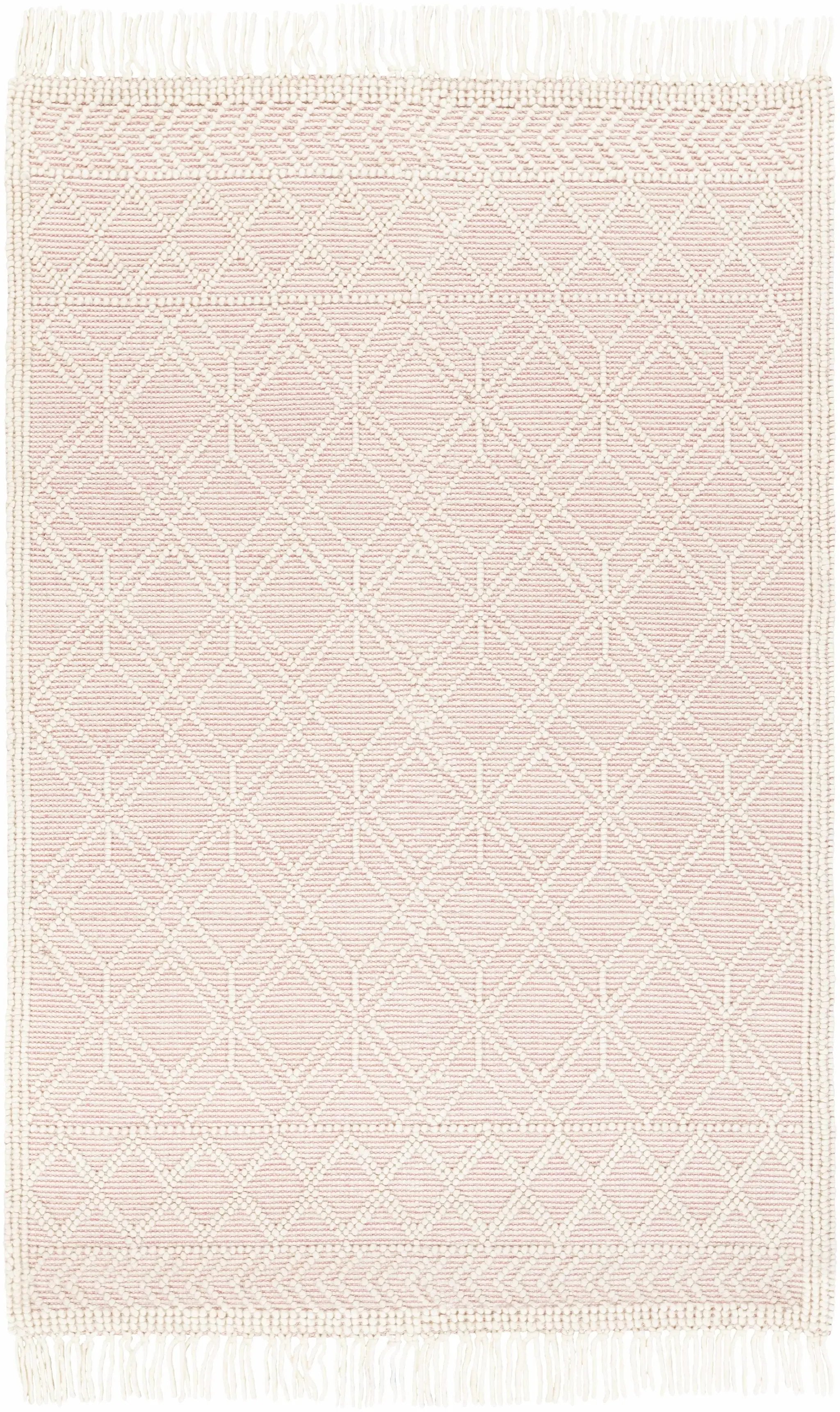 Ramsbury Pink Area Rug by Hauteloom