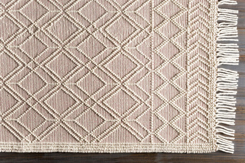 Ramsbury Pink Area Rug by Hauteloom