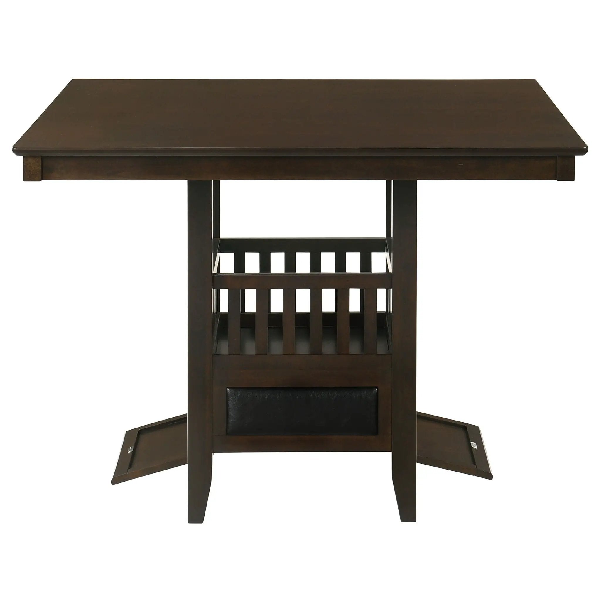 Jaden Square 47-inch Counter Height Dining Table Espresso by Unique Piece Furniture
