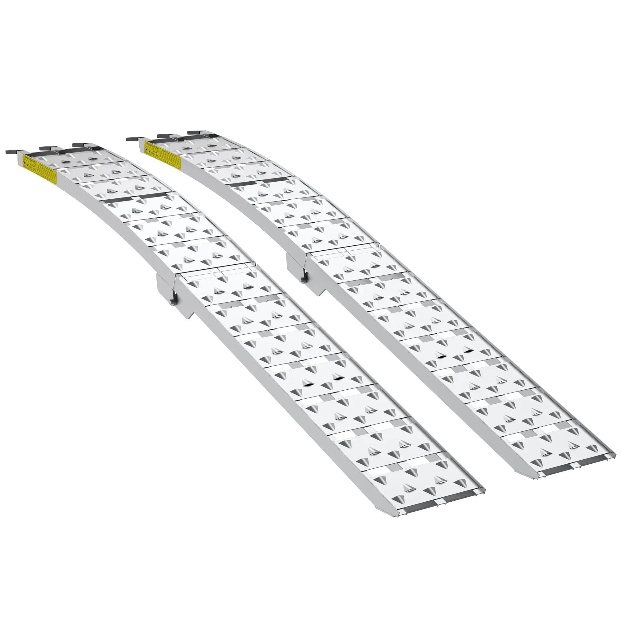 7.5FT Heavy Duty Aluminum Loading Ramp Set for Pickup Truck Beds by HouseOfZazla