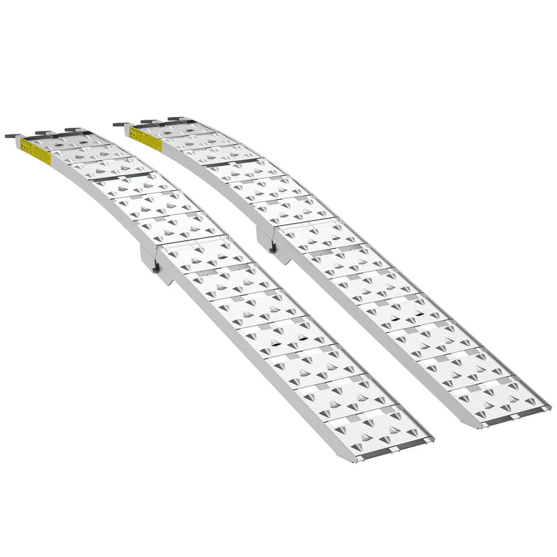 7.5FT Heavy Duty Aluminum Loading Ramp Set for Pickup Truck Beds by HouseOfZazla