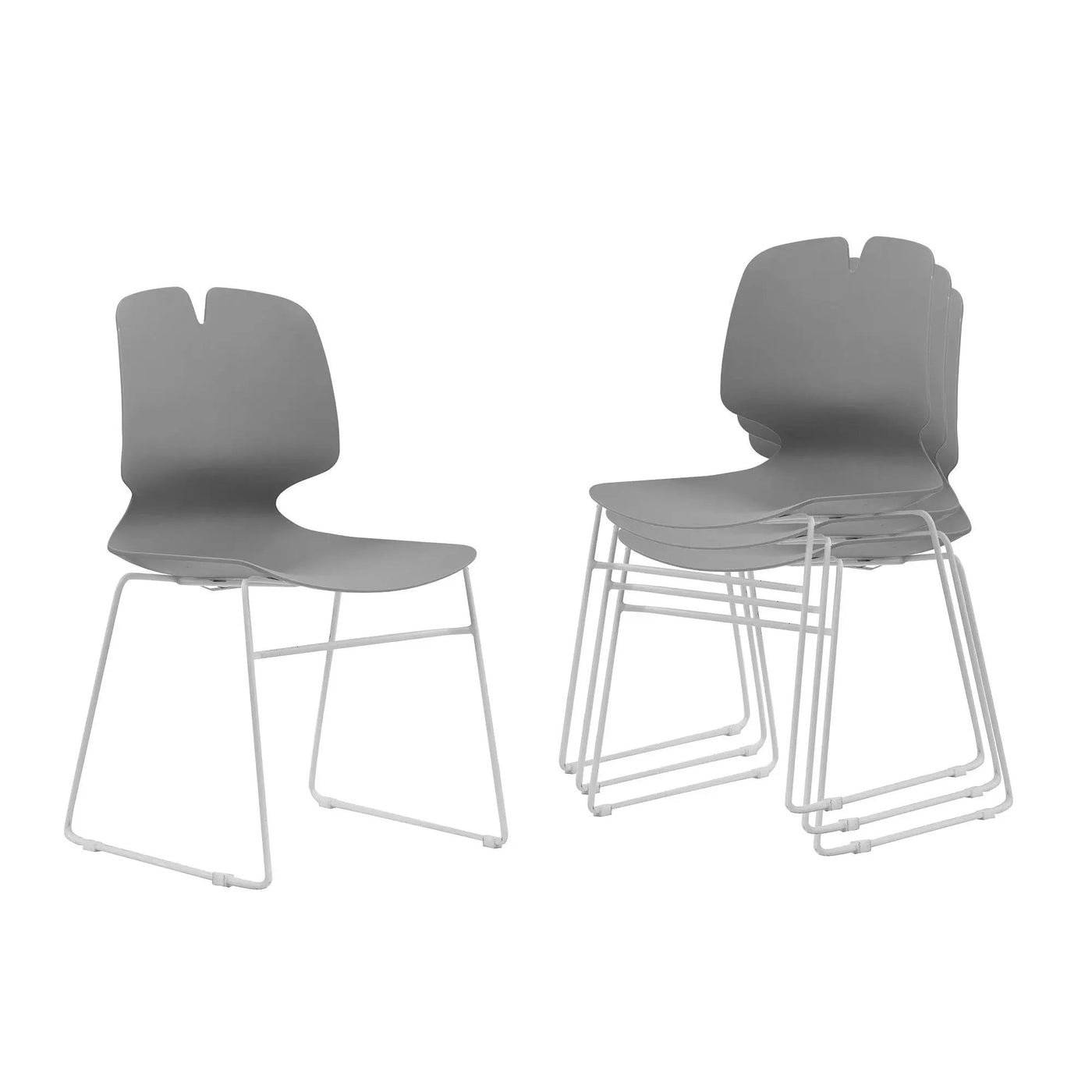 Modern Stacked Office Chairs (Set of 4) by HouseOfZazla