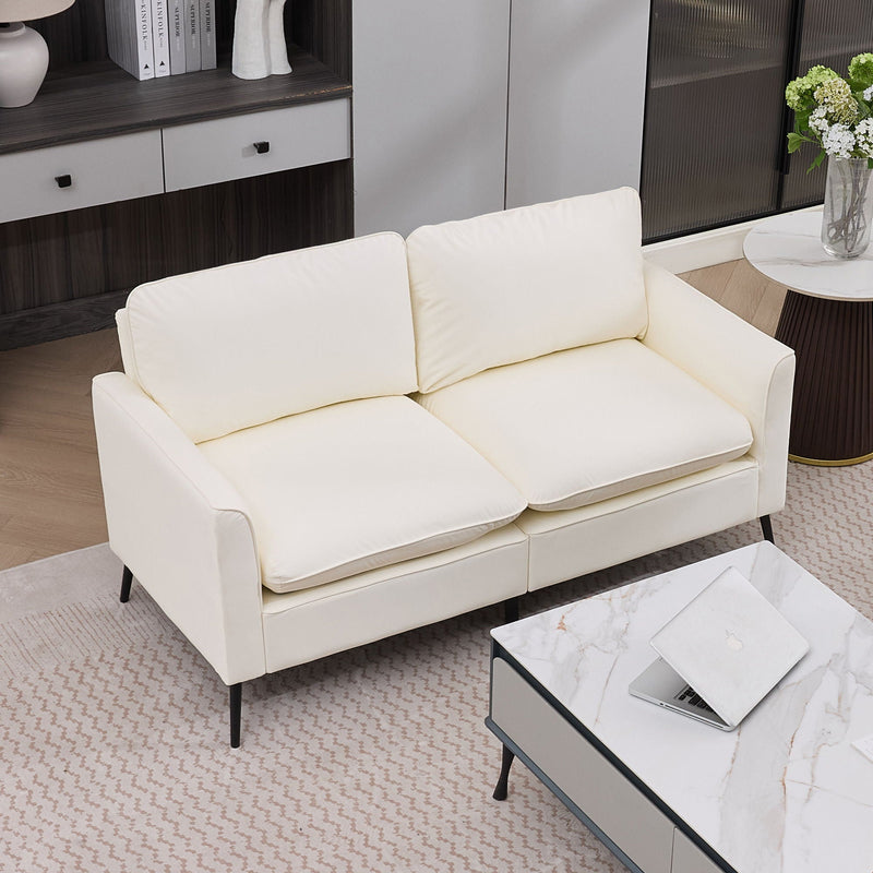 Upholstered Loveseat, For Living Room by HouseOfZazla