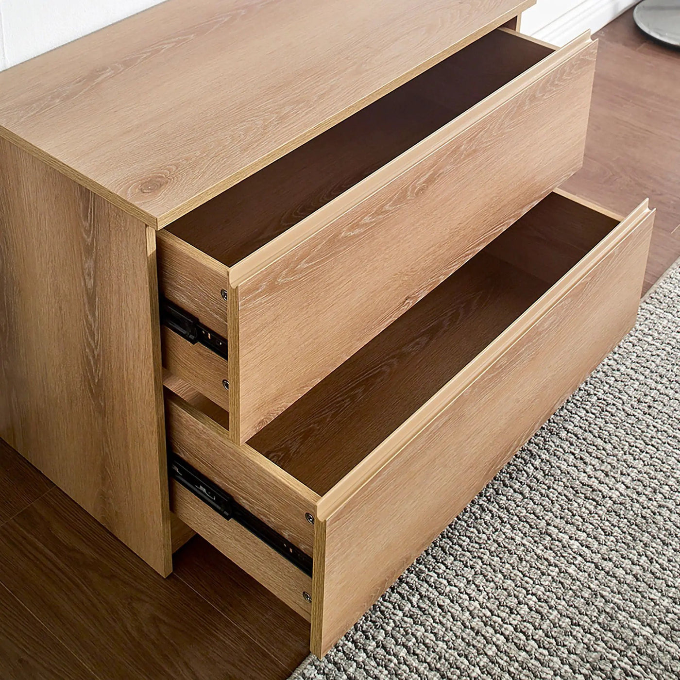 Devi - Wall Mounted Wood Closet System With Modular Units by HouseOfZazla