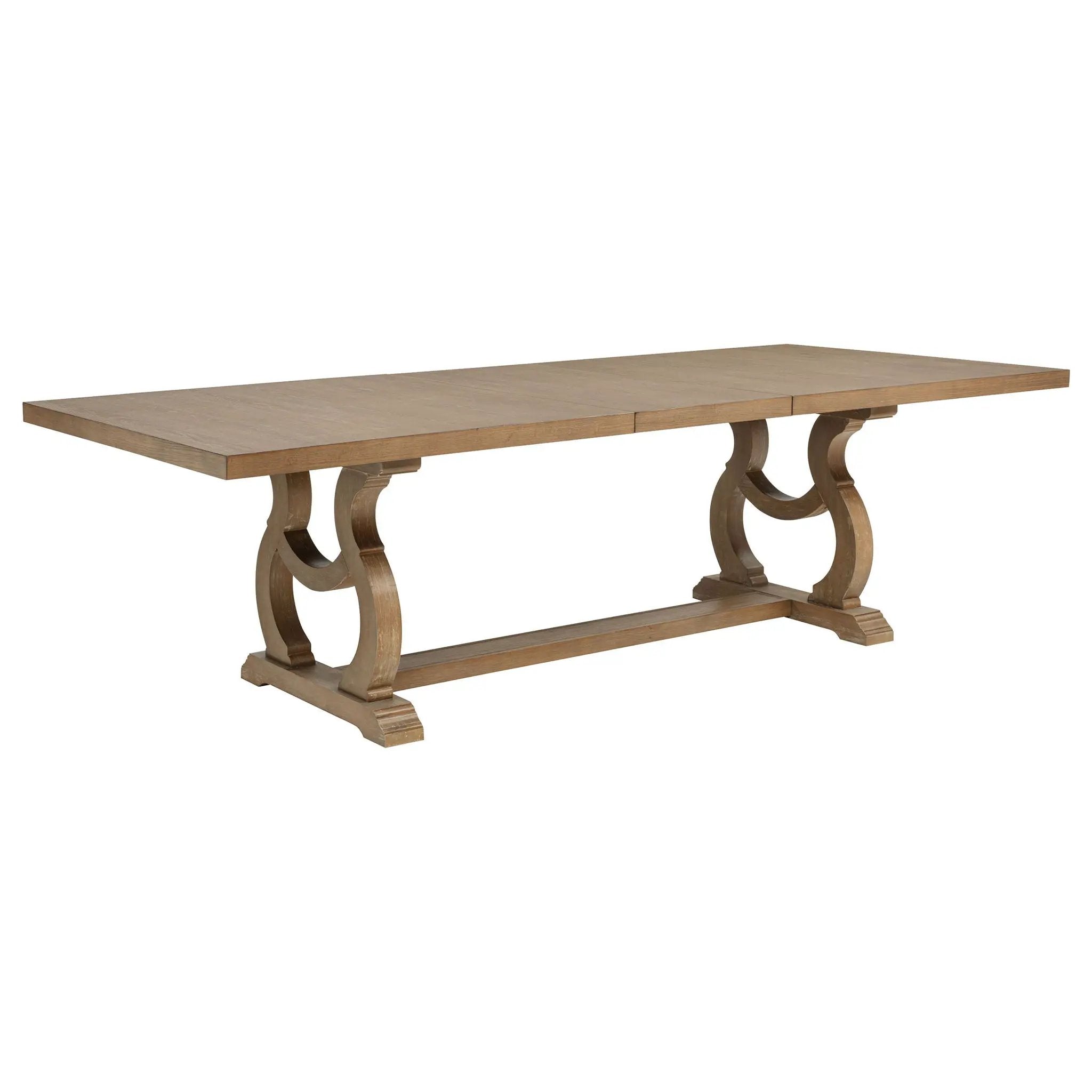 Brockway 7-piece Extension Leaf Dining Set Barley Brown by Unique Piece Furniture