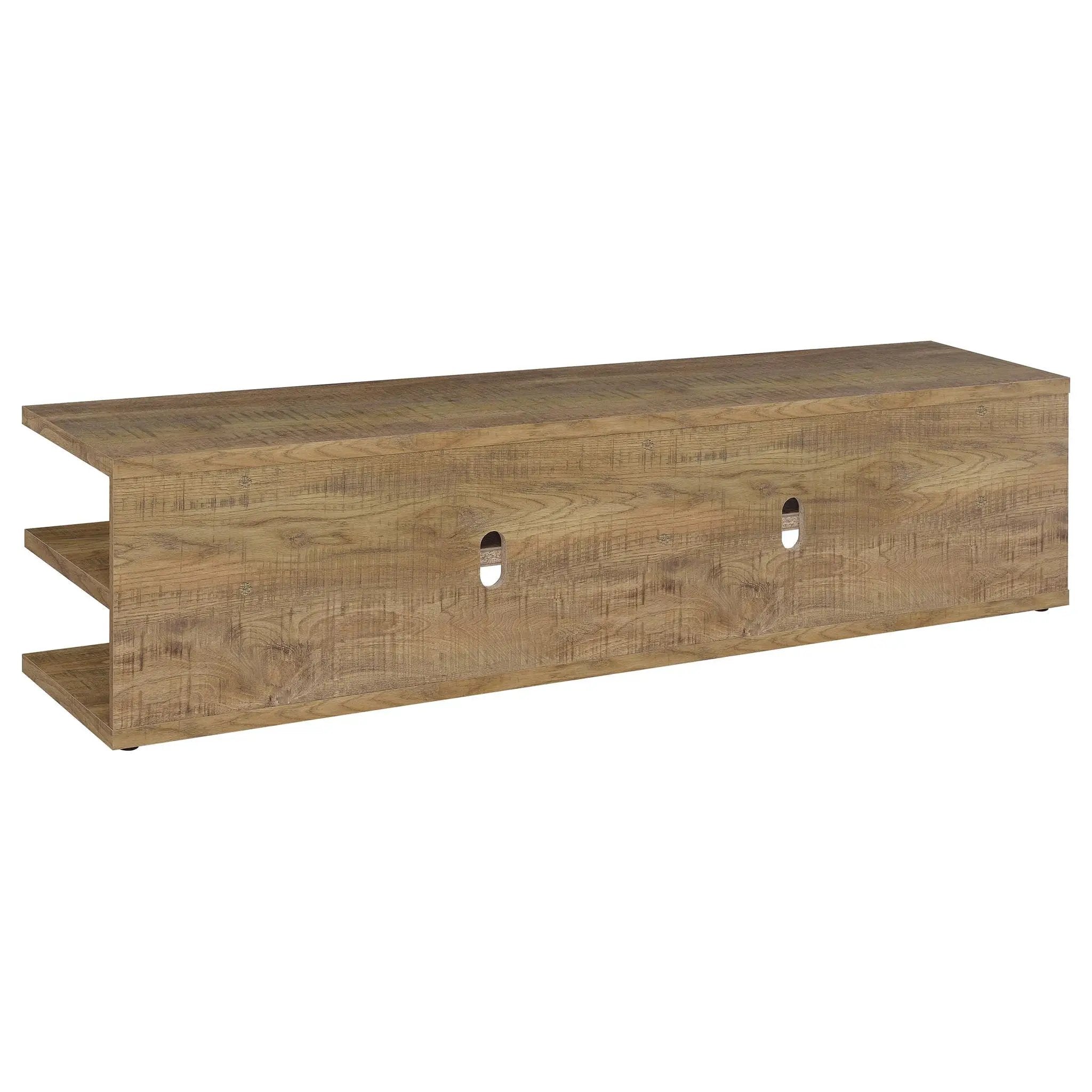 Cartmill 78-inch 2-tier TV Stand Media Console Mango by Unique Piece Furniture