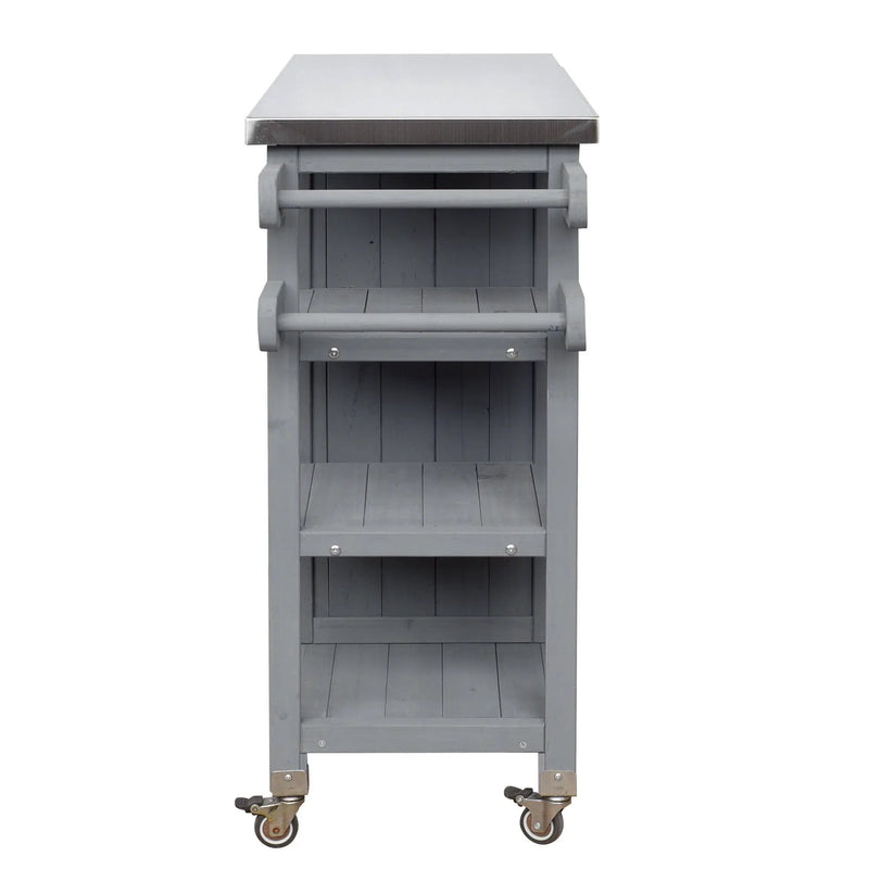 Foldable Outdoor Kitchen Island Patio Kitchen Cart by HouseOfZazla