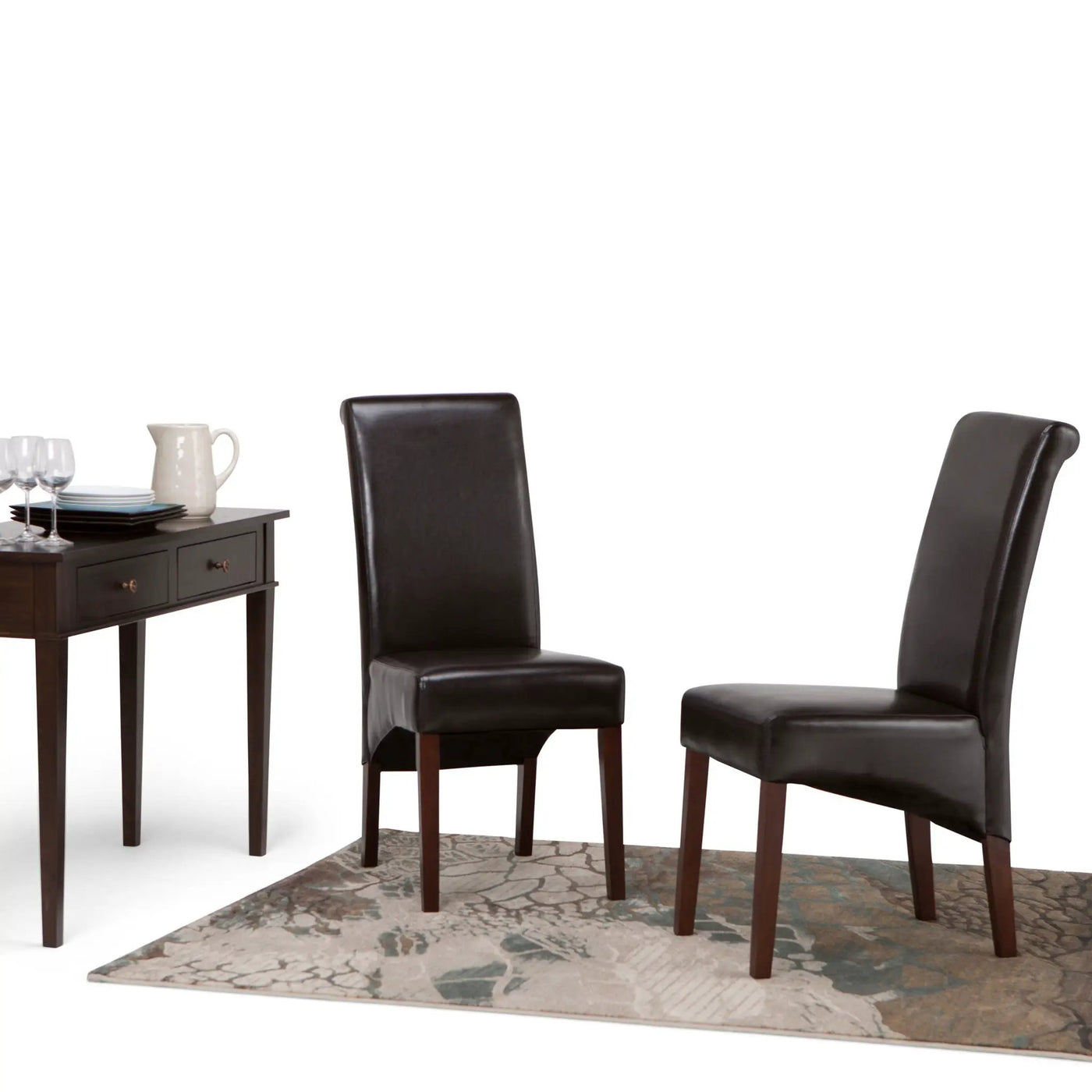 Avalon - Deluxe Parson, Dining Chair (Set of 2) by Unique Piece Furniture