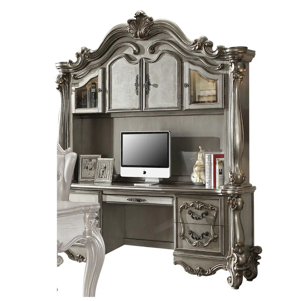 Versailles - Computer Desk & Hutch by Unique Piece Furniture