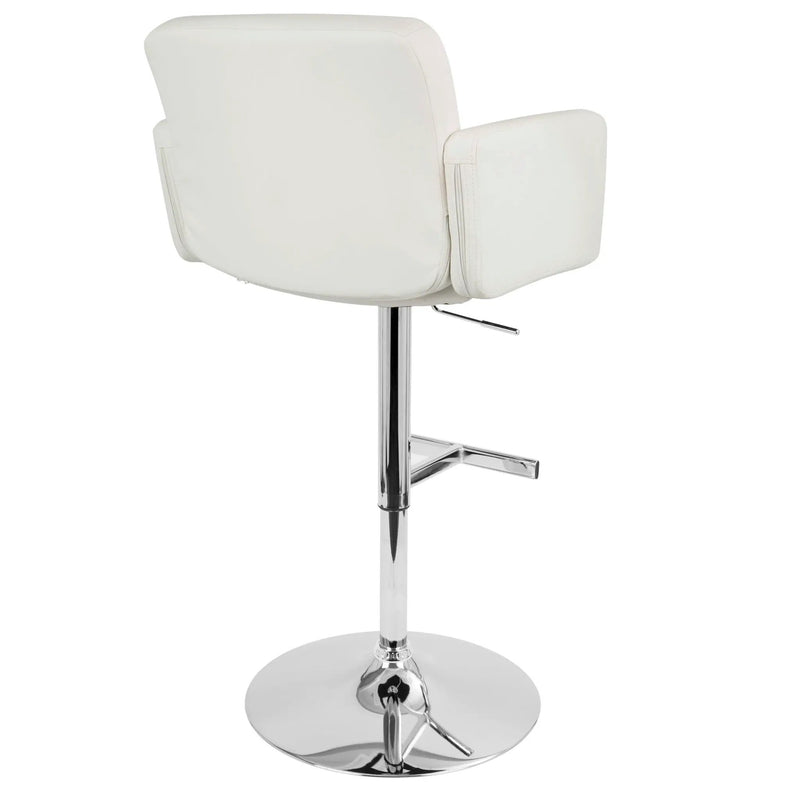 Stout - Contemporary Adjustable Barstool With Swivel by HouseOfZazla