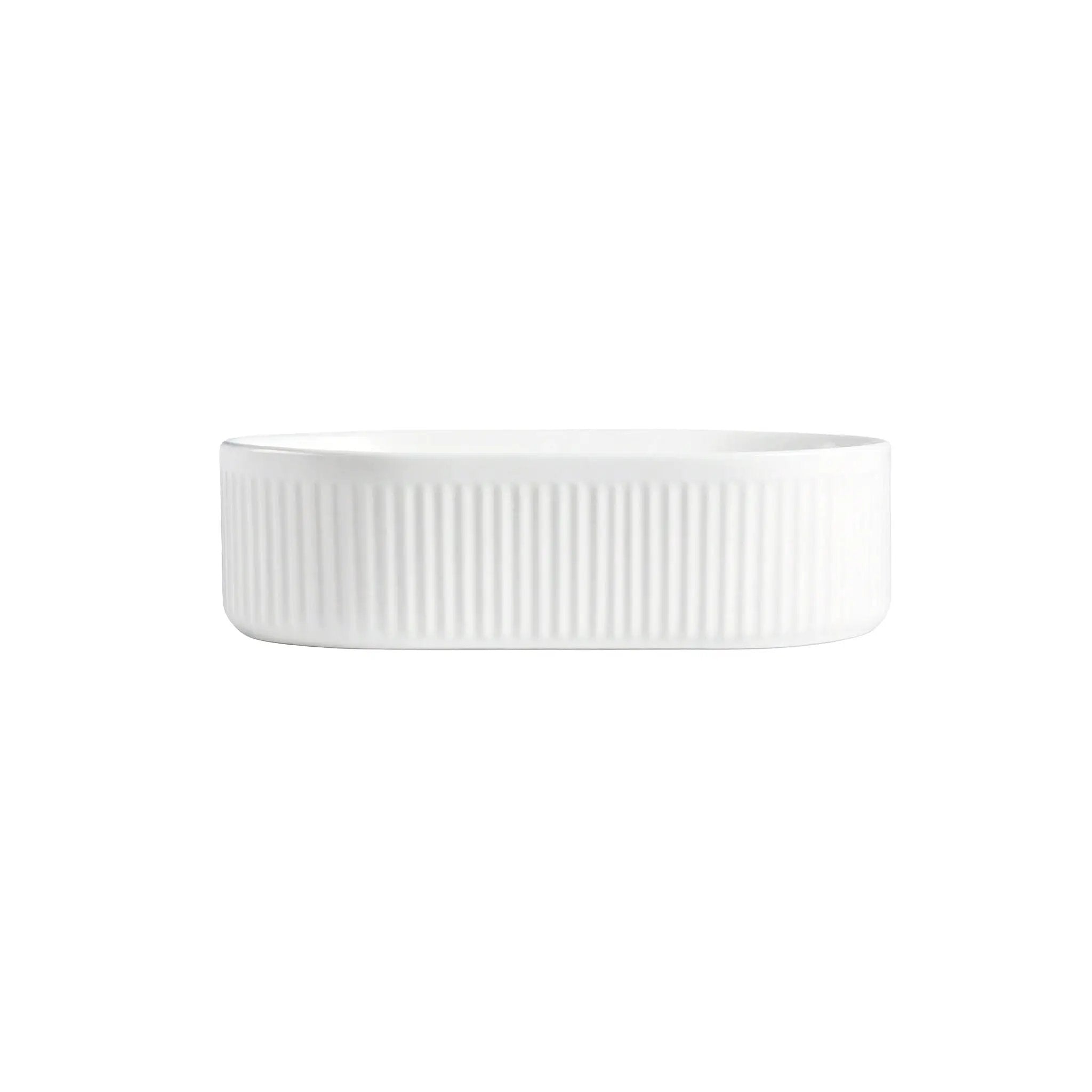 Integrated Oval Ceramic Bathroom Sink by HouseOfZazla