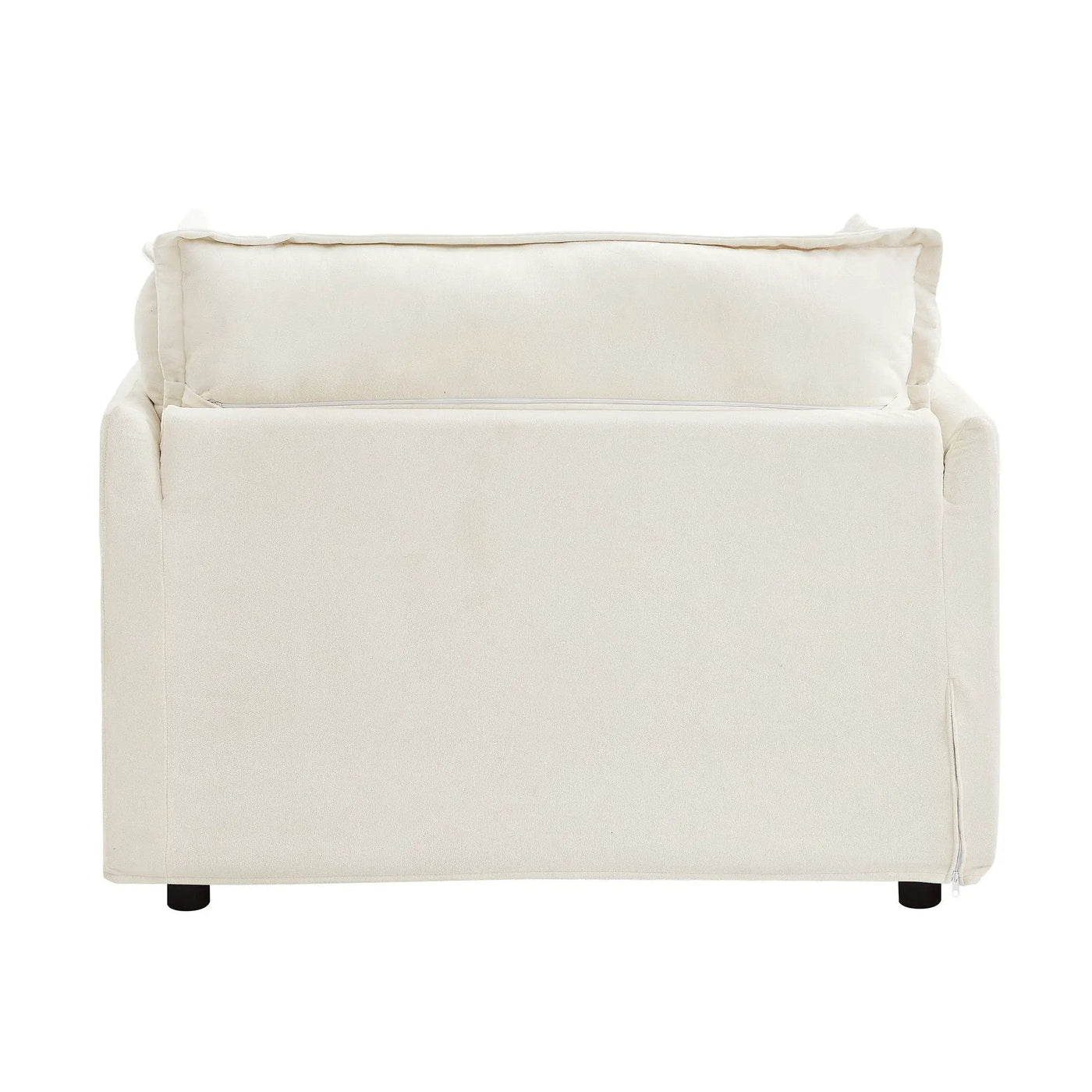 Modern Armchair Sofa With Movable Ottoman by HouseOfZazla