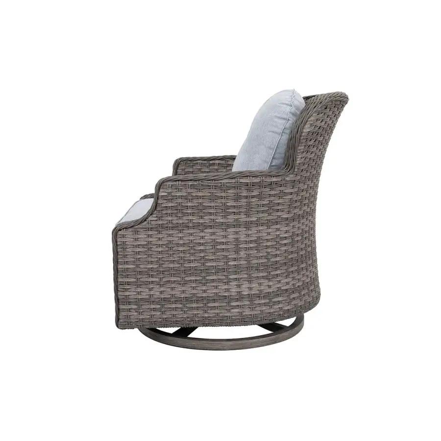 Tenaya 3-Piece Wicker Sofa Set with Swivel Rocking Chairs by Outdoor-USA®