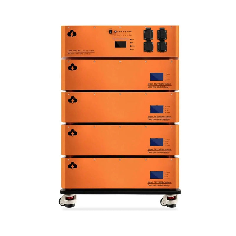 CE 48V600AH Stackable LiFEPO4 Lithium Battery With 6KW Invertor For RV & Energy Storage (SAK58730) by SAKSBY WHOLESALE