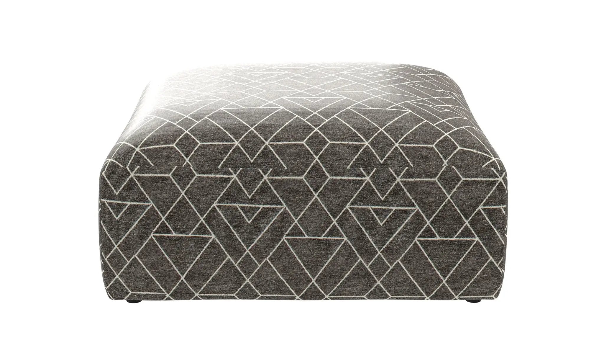 Reddington - Cocktail Ottoman - Umber by Unique Piece Furniture