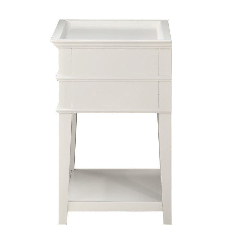 Carmona - 2 Drawer Tray Top Nightstand Pulls by HouseOfZazla