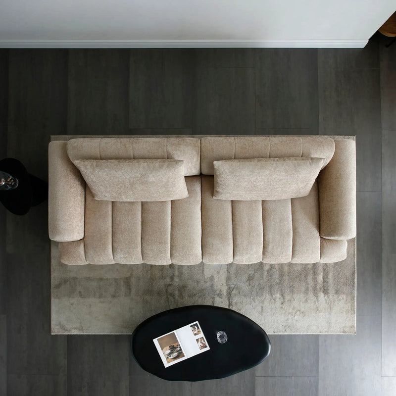 4 Seater Sectional Sofa For Living Room Spaces - Camel by Unique Piece Furniture