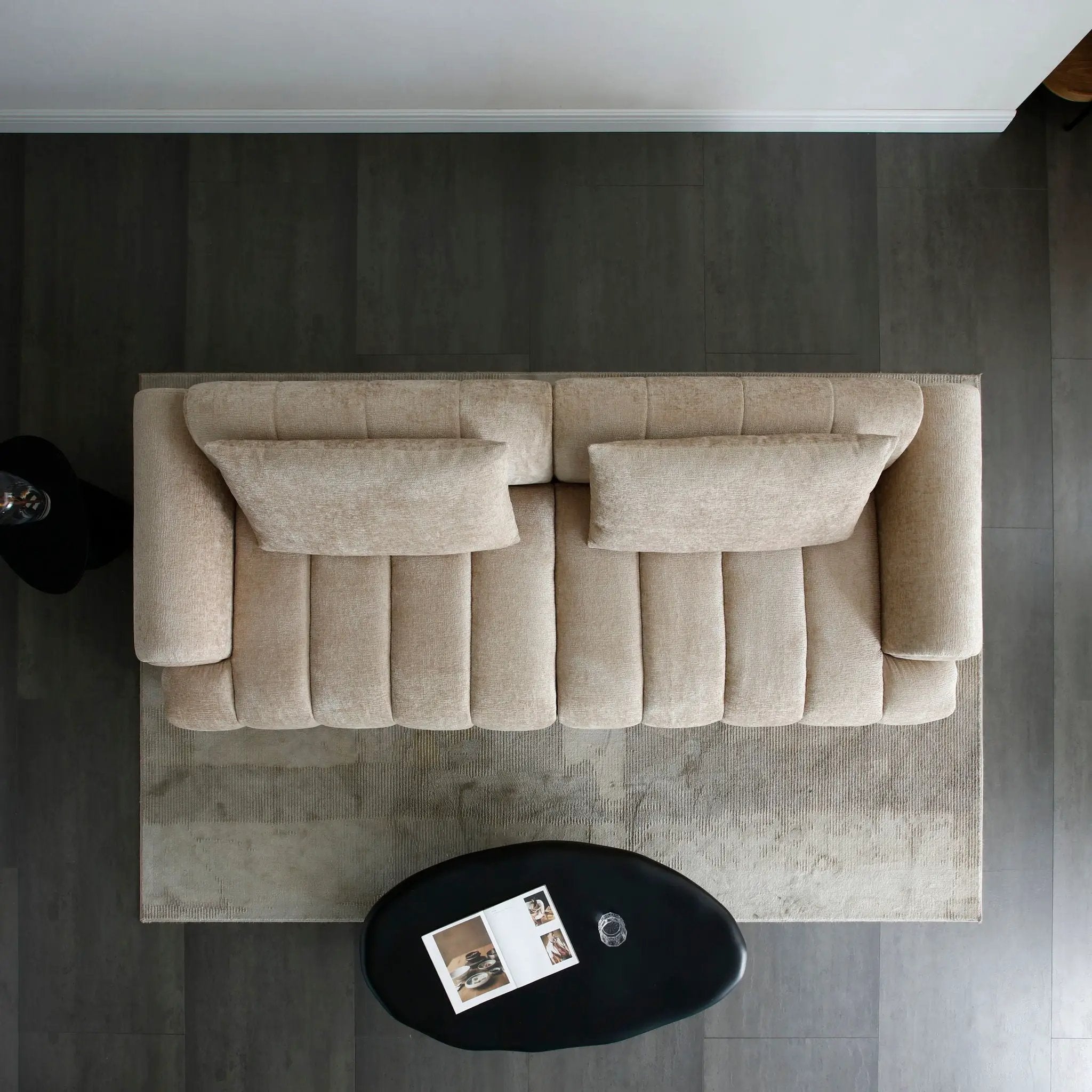 4 Seater Sectional Sofa For Living Room Spaces - Camel by HouseOfZazla